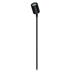 Outdoor Spike Lights & Bollards Sigatoka Electric Ltd Sigatoka Electric Ltd - Pointe Matt Black Garden Spike