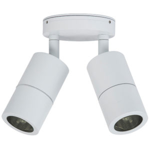 Double Adjustable Spot Lights Sigatoka Electric Ltd Sigatoka Electric Ltd - Tivah Matt White Double Adjustable