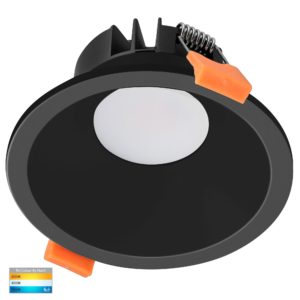 Sigatoka Electric Ltd - HV5528T BLK Gleam Black Fixed LED Downlight