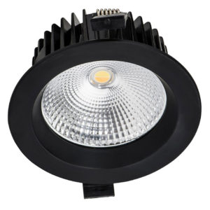 Sigatoka Electric Ltd - HV5530T BLK ORA Black Fixed LED Downlight