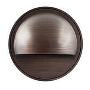 Driveway or Step Lights Sigatoka Electric Ltd Sigatoka Electric Ltd - antique brass eyelid step light